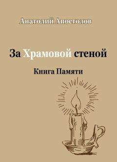 Читайте книги онлайн на Bookidrom.ru! Бесплатные книги в одном клике Анатолий Апостолов - За Храмовой стеной. Книга Памяти (сборник)