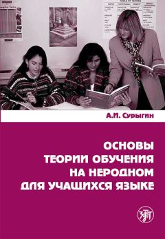 Читайте книги онлайн на Bookidrom.ru! Бесплатные книги в одном клике А. Сурыгин - Основы теории обучения на неродном для учащихся языке