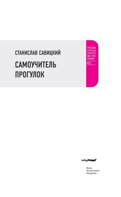 Читайте книги онлайн на Bookidrom.ru! Бесплатные книги в одном клике Станислав Савицкий - Самоучитель прогулок (сборник)