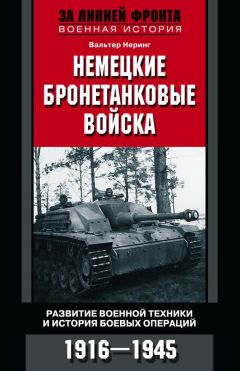Читайте книги онлайн на Bookidrom.ru! Бесплатные книги в одном клике Вальтер Неринг - Немецкие бронетанковые войска. Развитие военной техники и история боевых операций. 1916–1945