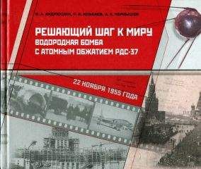 Читайте книги онлайн на Bookidrom.ru! Бесплатные книги в одном клике Игорь Андрюшин - Решающий шаг к миру. Водородная бомба с атомным обжатием РДС-37