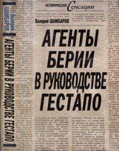 Читайте книги онлайн на Bookidrom.ru! Бесплатные книги в одном клике Валерий Шамбаров - Агенты Берии в руководстве гестапо