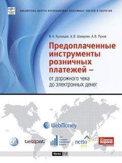 Читайте книги онлайн на Bookidrom.ru! Бесплатные книги в одном клике Андрей Шамраев - Предоплаченные инструменты розничных платежей – от дорожного чека до электронных денег