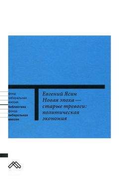 Читайте книги онлайн на Bookidrom.ru! Бесплатные книги в одном клике Евгений Ясин - Новая эпоха — старые тревоги: Политическая экономия