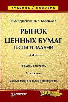 Читайте книги онлайн на Bookidrom.ru! Бесплатные книги в одном клике Виктория Боровкова - Рынок ценных бумаг: тесты и задачи