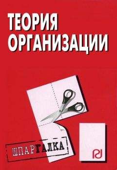 Коллектив авторов - Теория организации: Шпаргалка