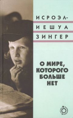 Читайте книги онлайн на Bookidrom.ru! Бесплатные книги в одном клике Исроэл-Иешуа Зингер - О мире, которого больше нет