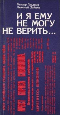 Читайте книги онлайн на Bookidrom.ru! Бесплатные книги в одном клике Теодор Гладков - И я ему не могу не верить…