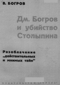 Читайте книги онлайн на Bookidrom.ru! Бесплатные книги в одном клике В. Богров - Дм. Богров и убийство Столыпина